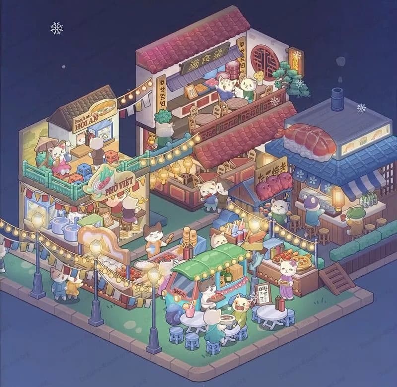 Asia Cuisine Level 2